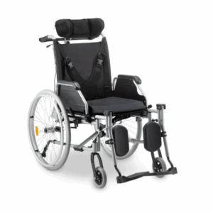 Cadeira de Rodas Tetra Reclinável com Encosto e Cinto até 130 Kg D700