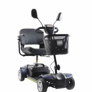 Cadeira Motorizada Scooter Elétrica Compacta, Dobrável até 136kg LB Dellamed
